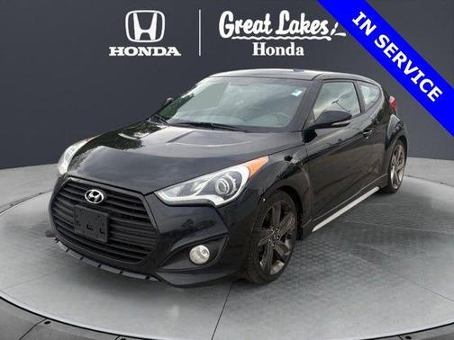 Ultra Black 2015 Hyundai Veloster Turbo