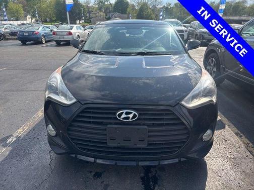 Ultra Black 2015 Hyundai Veloster Turbo
