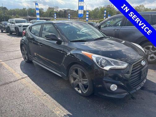 Ultra Black 2015 Hyundai Veloster Turbo