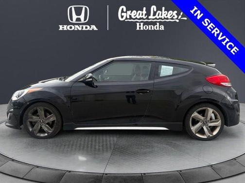 Ultra Black 2015 Hyundai Veloster Turbo