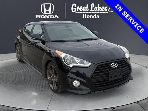 Ultra Black 2015 Hyundai Veloster Turbo