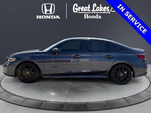 Meteorite Gray Metallic 2025 Honda Civic Sport