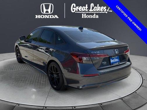 Meteorite Gray Metallic 2025 Honda Civic Sport