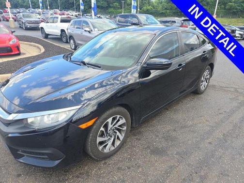 Crystal Black Pearl 2018 Honda Civic EX