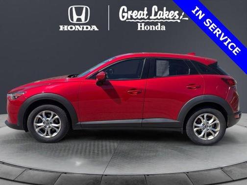 Soul Red Metallic 2018 Mazda CX-3 Sport