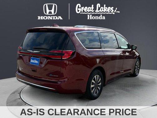 Velvet Red Pearlcoat 2021 Chrysler Pacifica Hybrid Touring L