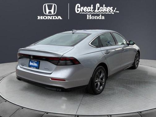 Solar Silver Metallic 2025 Honda Accord Hybrid EX-L