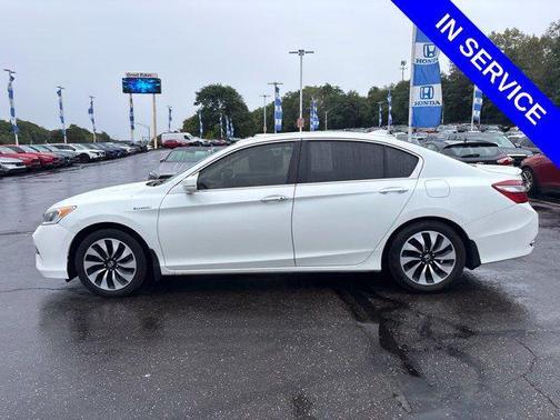 White Orchid Pearl 2017 Honda Accord Hybrid Base