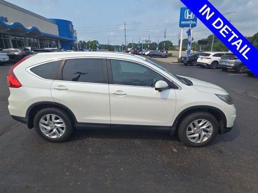 White Diamond Pearl 2015 Honda CR-V EX-L