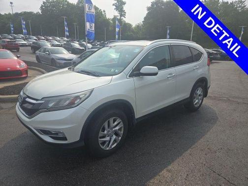 White Diamond Pearl 2015 Honda CR-V EX-L