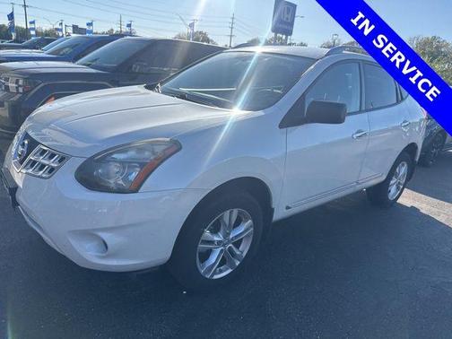 Pearl White 2015 Nissan Rogue Select S