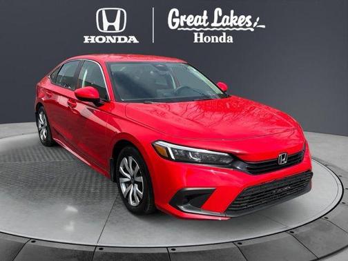 Rallye Red 2023 Honda Civic LX
