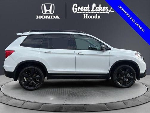Platinum White Pearl 2021 Honda Passport AWD Elite
