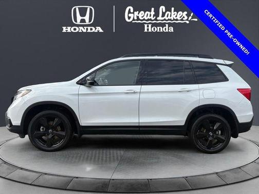 Platinum White Pearl 2021 Honda Passport AWD Elite