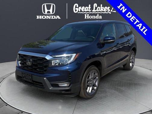 Obsidian Blue Pearl 2023 Honda Passport AWD EX-L