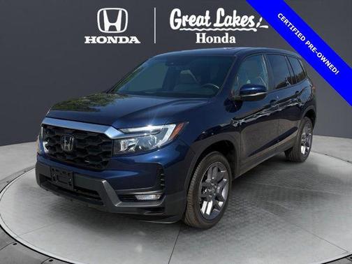 Obsidian Blue Pearl 2023 Honda Passport AWD EX-L