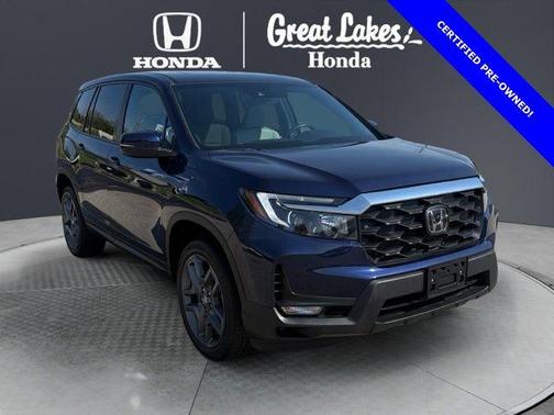 Obsidian Blue Pearl 2023 Honda Passport AWD EX-L
