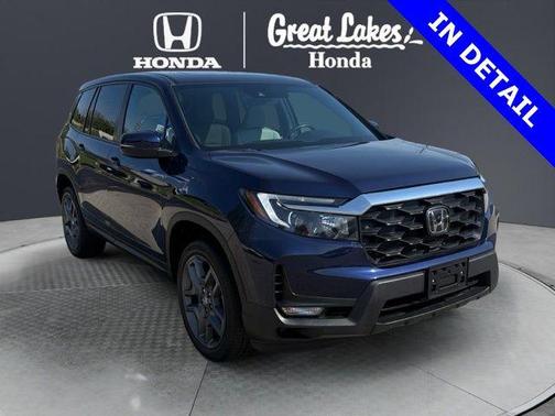 Obsidian Blue Pearl 2023 Honda Passport AWD EX-L