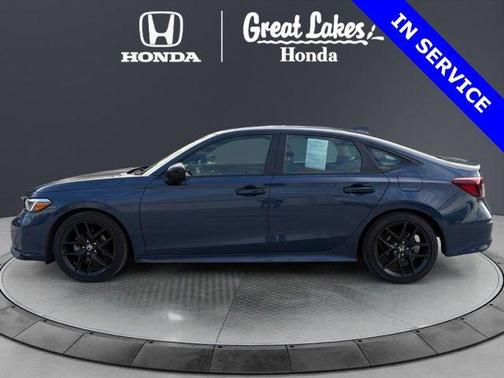 Blue Lagoon Pearl 2025 Honda Civic Sport