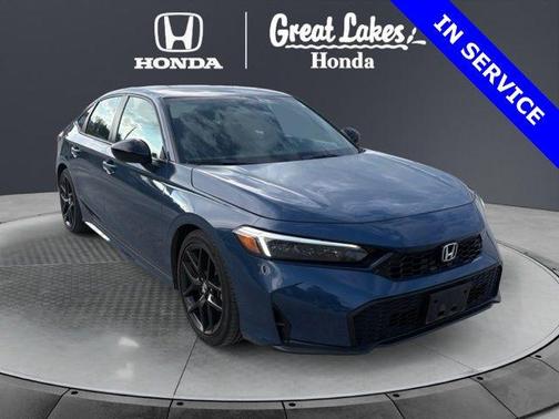 Blue Lagoon Pearl 2025 Honda Civic Sport