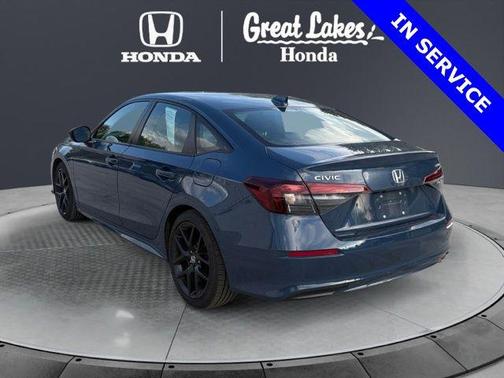 Blue Lagoon Pearl 2025 Honda Civic Sport