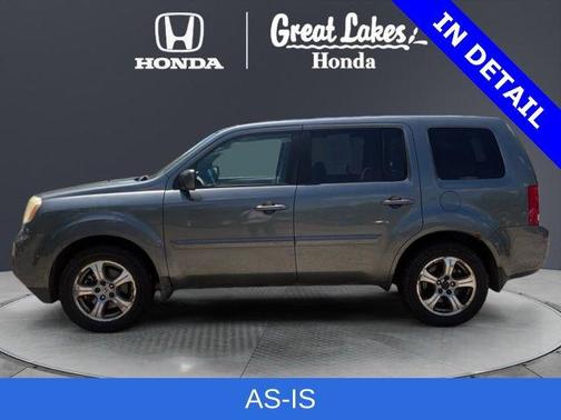 Polished Metal Metallic 2012 Honda Pilot EX