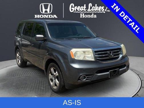 Polished Metal Metallic 2012 Honda Pilot EX