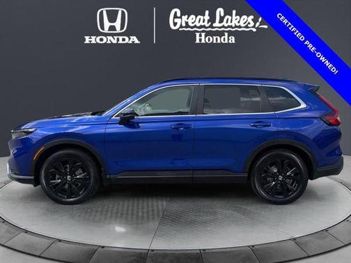 Still Night Pearl 2024 Honda CR-V Hybrid Sport Touring AWD
