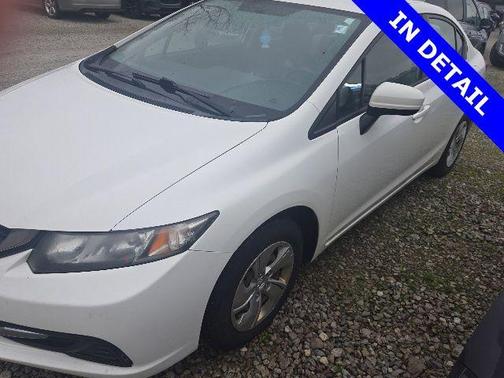 Taffeta White 2015 Honda Civic LX