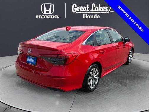 Rallye Red 2024 Honda Civic LX