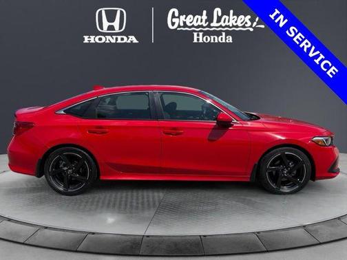 Rallye Red 2023 Honda Civic LX