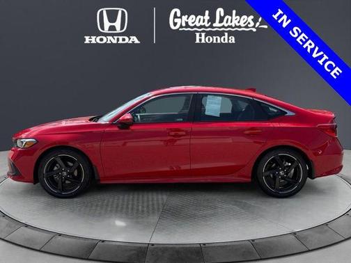 Rallye Red 2023 Honda Civic LX
