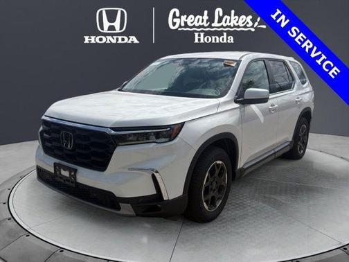 Platinum White Pearl 2025 Honda Pilot EX-L