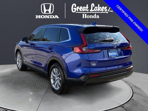 Canyon River Blue Met 2025 Honda CR-V EX AWD