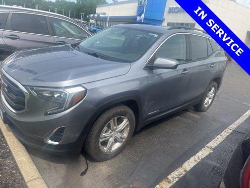 Steel Metallic 2018 GMC Terrain SLE