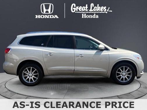 Champagne Silver Metallic 2015 Buick Enclave Leather
