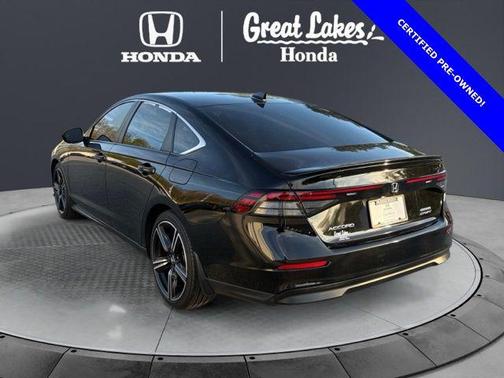 Crystal Black Pearl 2025 Honda Accord Hybrid Sport