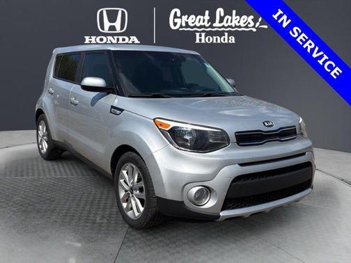 Bright Silver 2018 Kia Soul +
