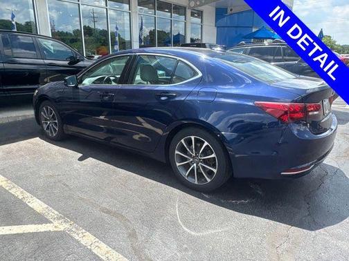 Fathom Blue Pearl 2015 Acura TLX V6 Tech