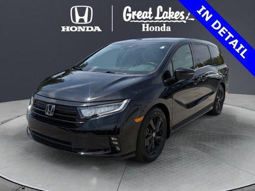 Crystal Black Pearl 2023 Honda Odyssey Sport