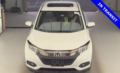 Platinum White Pearl 2022 Honda HR-V EX