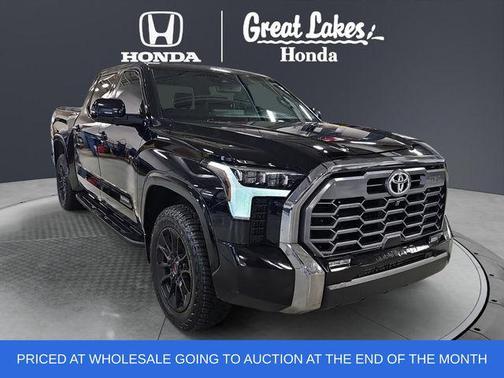 Midnight Black Metallic 2024 Toyota Tundra Platinum