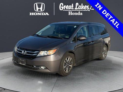 Modern Steel Metallic 2014 Honda Odyssey Touring