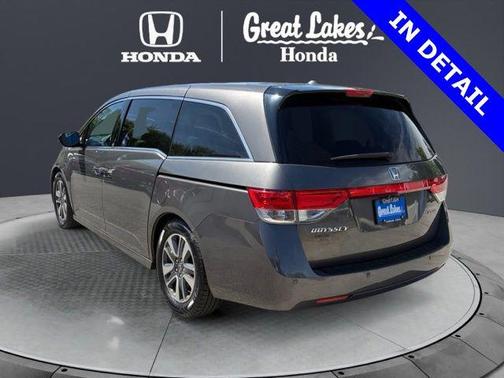 Modern Steel Metallic 2014 Honda Odyssey Touring