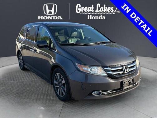 Modern Steel Metallic 2014 Honda Odyssey Touring