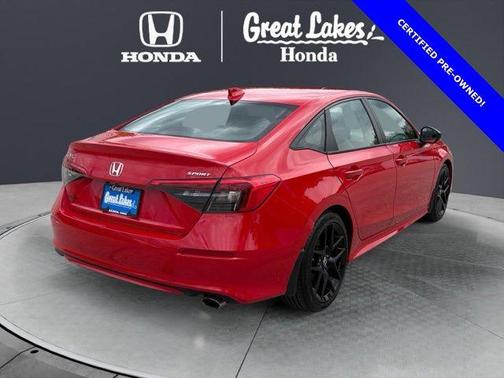 Rallye Red 2023 Honda Civic Sport