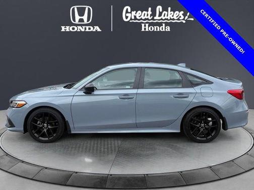 Sonic Gray Pearl 2024 Honda Civic Sport