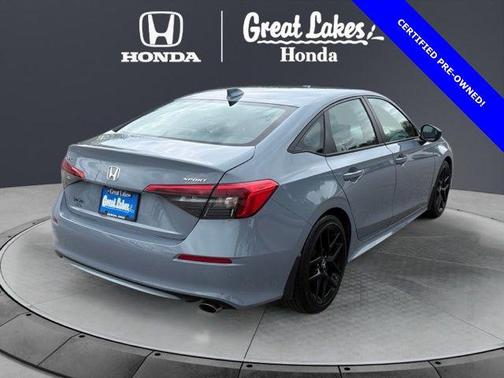 Sonic Gray Pearl 2024 Honda Civic Sport