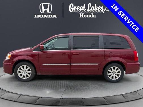 Deep Cherry Red Crystal 2015 Chrysler Town & Country Touring