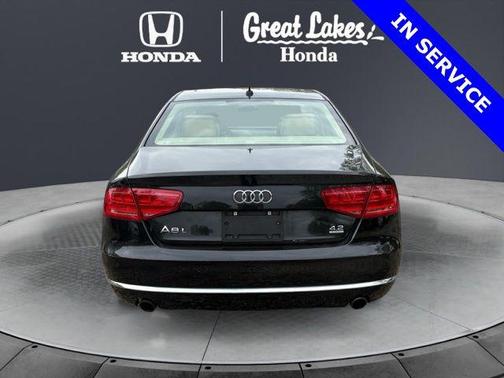 Dark Green 2011 Audi A8 L 4.2 quattro